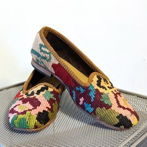 GUC Artemis Design Co. Women's Original Kilim Loafers Size 38